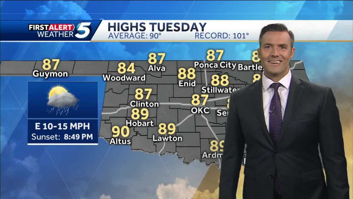 FORECAST: Another rain chance today