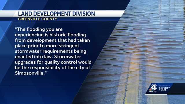 SC: Heavy rainfalls engulf yards in some Upstate neighborhoods - Vimarsana News