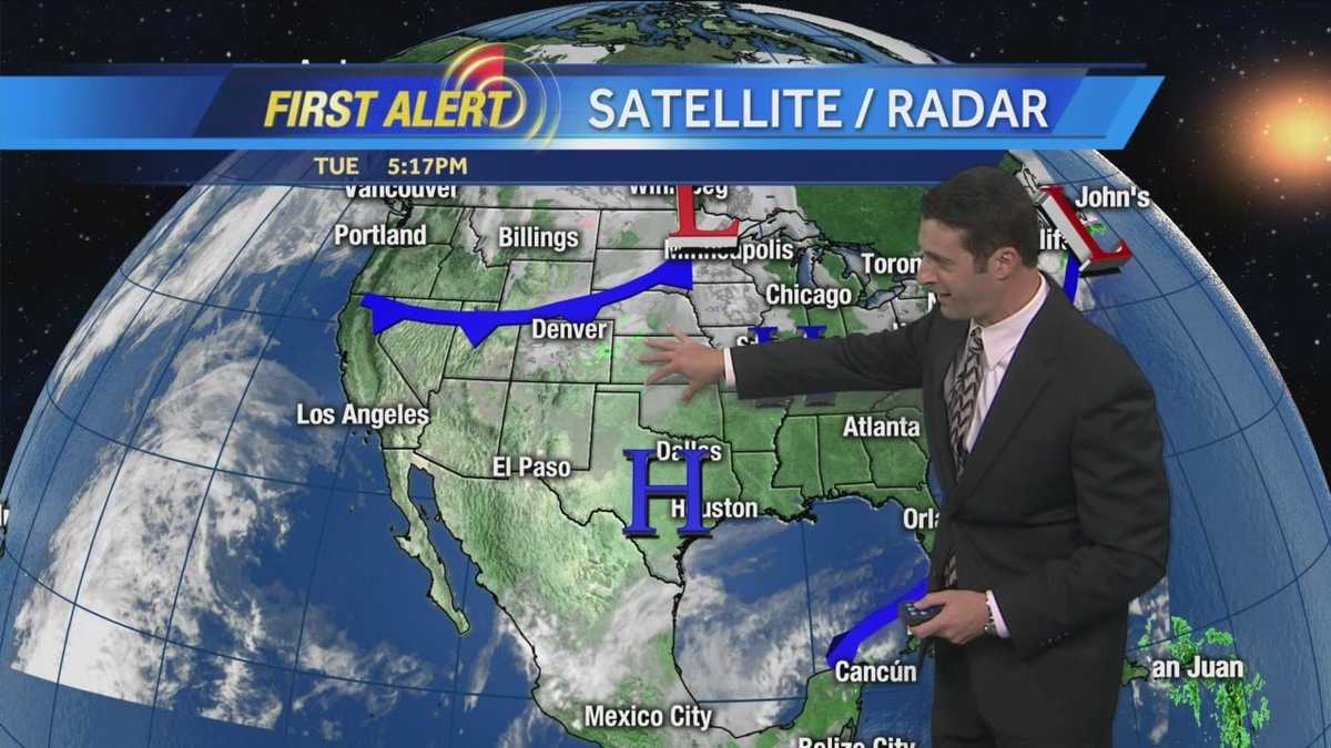 Your Christmas Eve and Christmas forecast