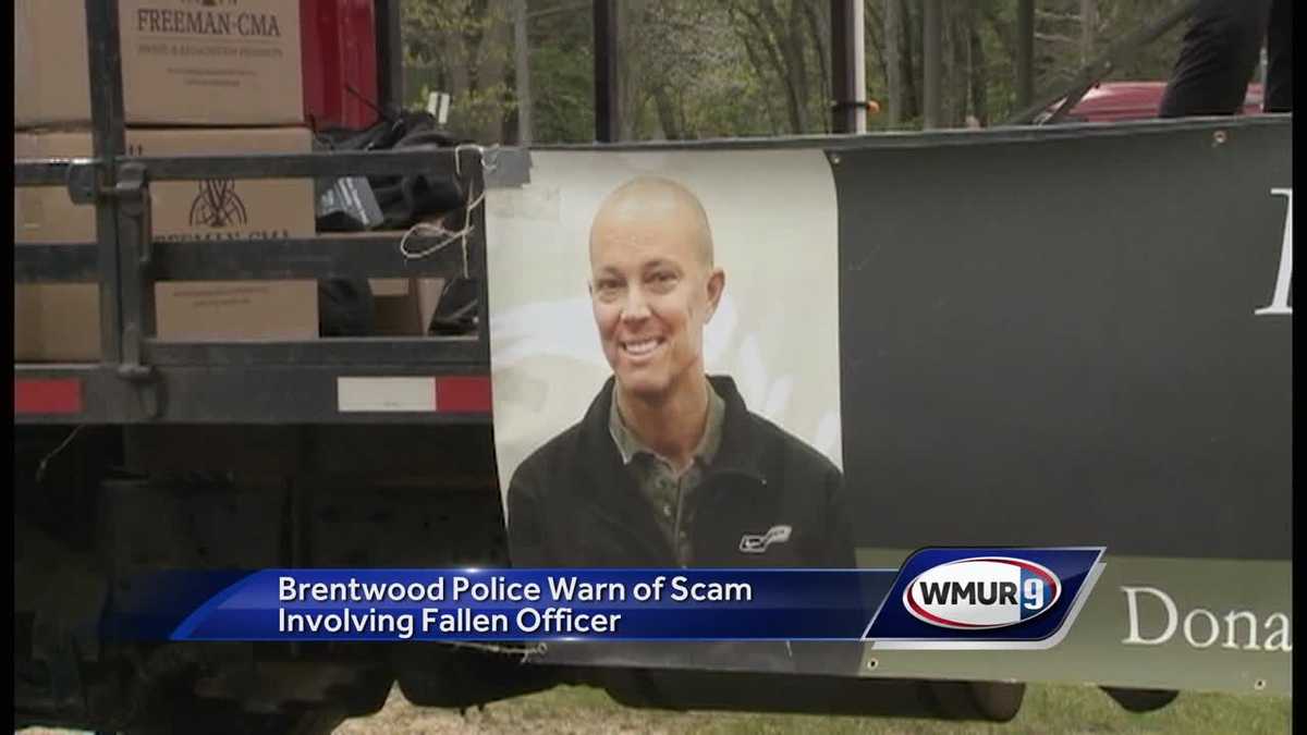 Brentwood police warn of scam involving fallen officer