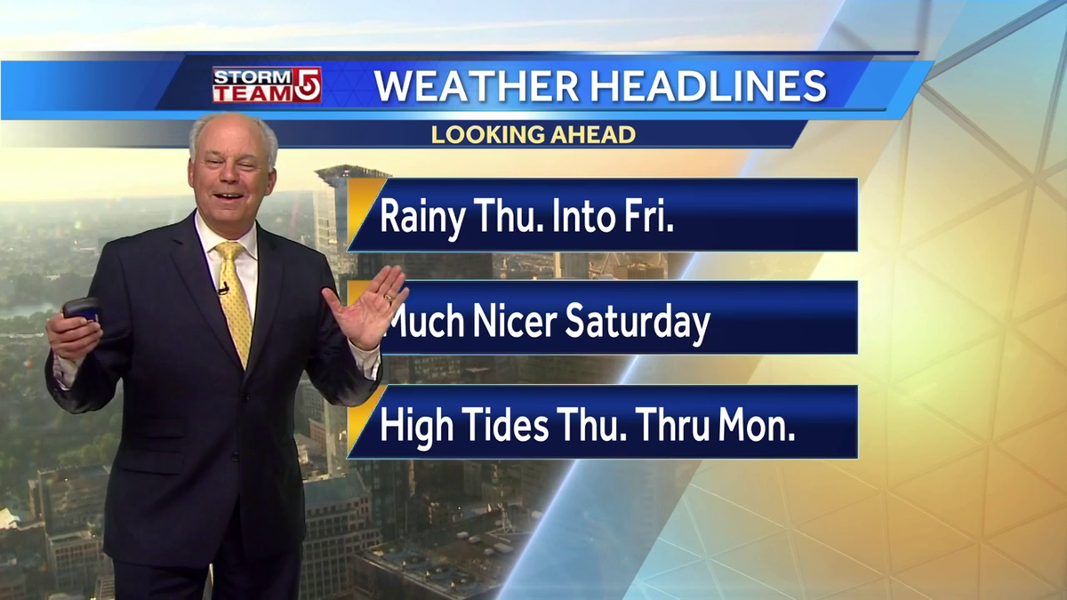 Video: Wet weather before much nicer weekend