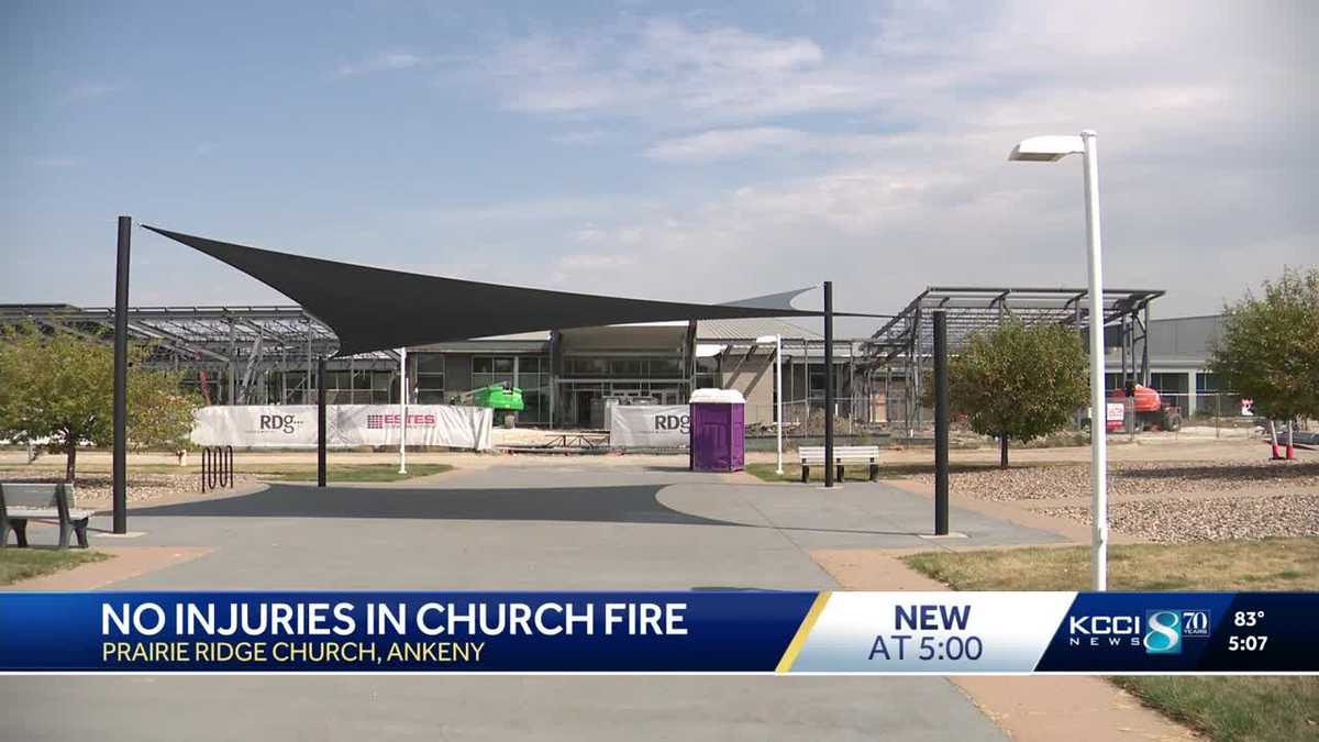 Fire at Prairie Ridge Church in Ankeny quickly contained