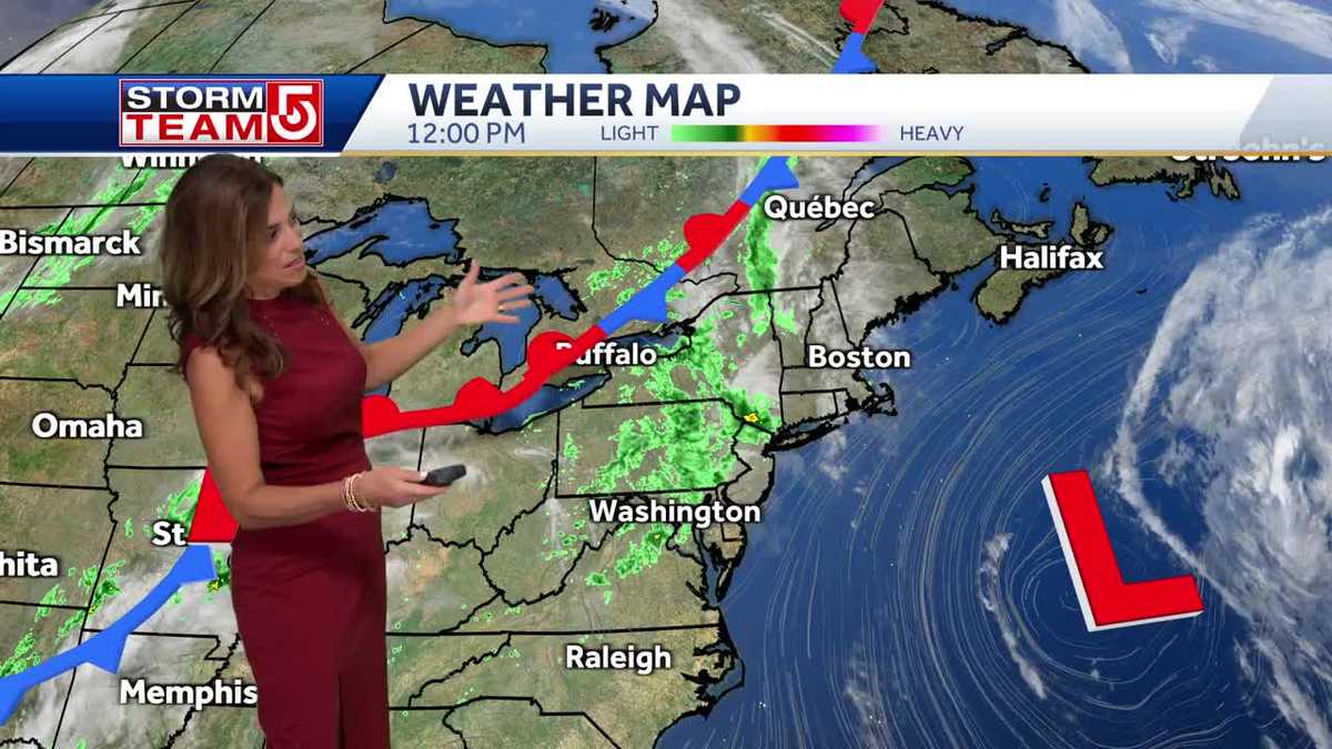 Video: Mostly cloudy skies stick around until next rain