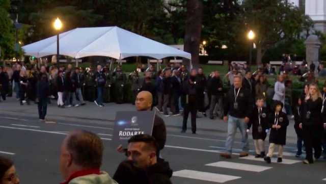 California honors fallen officers in a 2 day memorial event in Sacramento