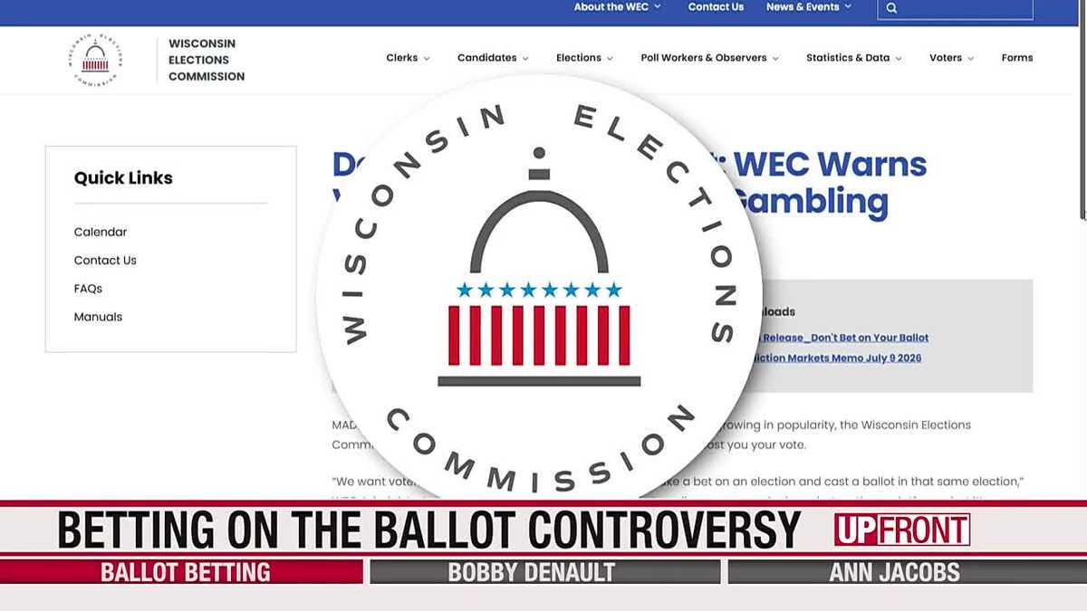 UPFRONT: Betting on the ballot controversy