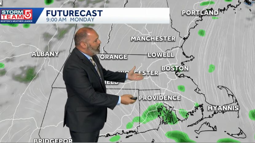  Showers diminish, then warmer days ahead