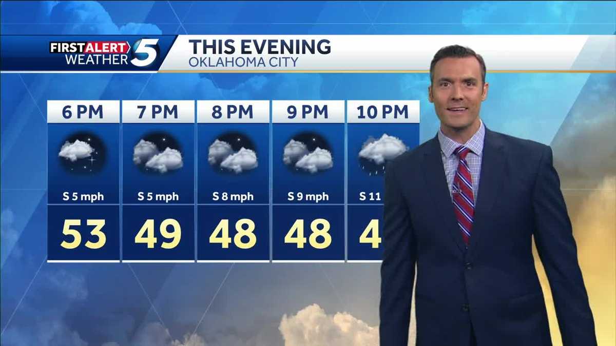 FORECAST: Dry evening, rain later tonight