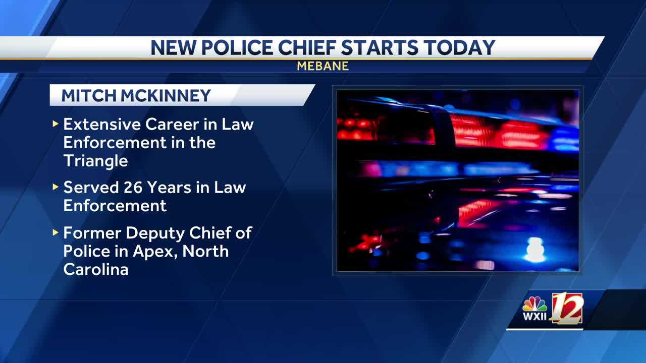 City of Mebane's new police chief to assume his duties today - Vimarsana News
