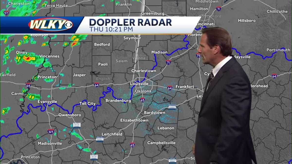 Storm chances Friday, much cooler this weekend