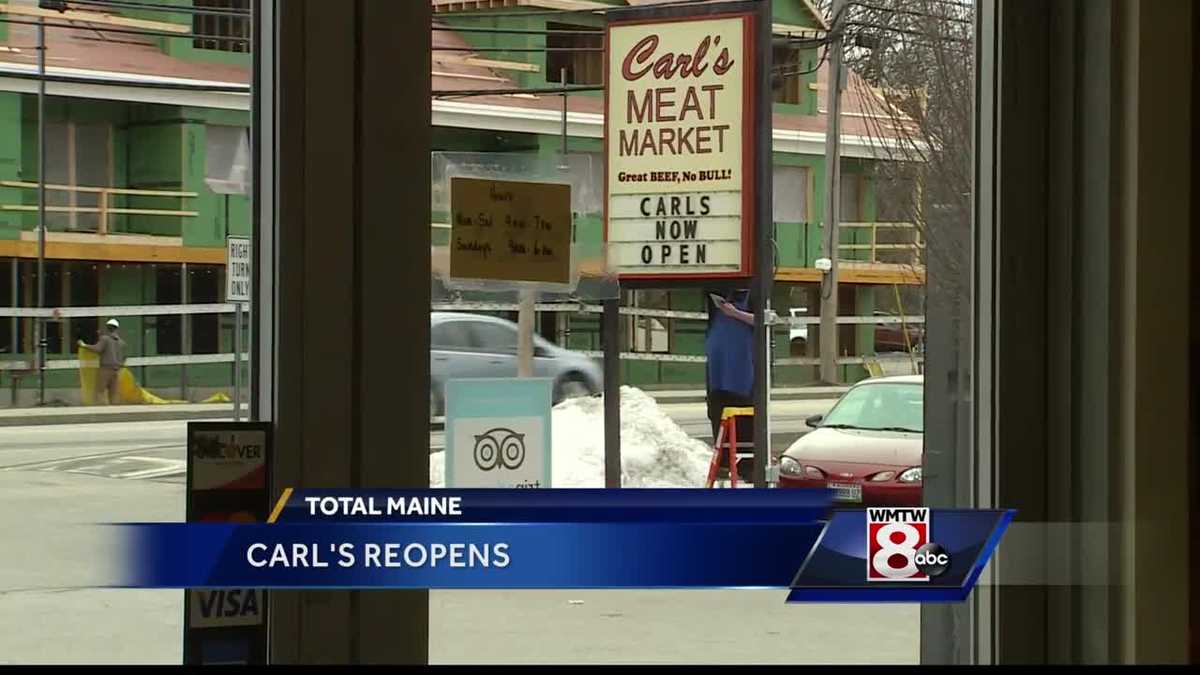 Carl's Meat Market Reopens