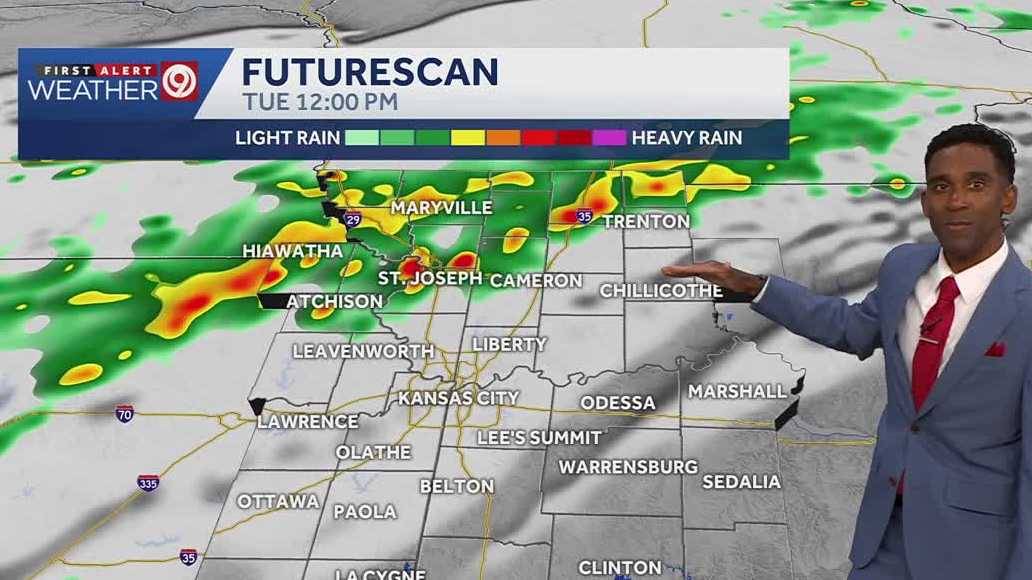 Kansas City weather: Heavy rain possible Tuesday as storms return