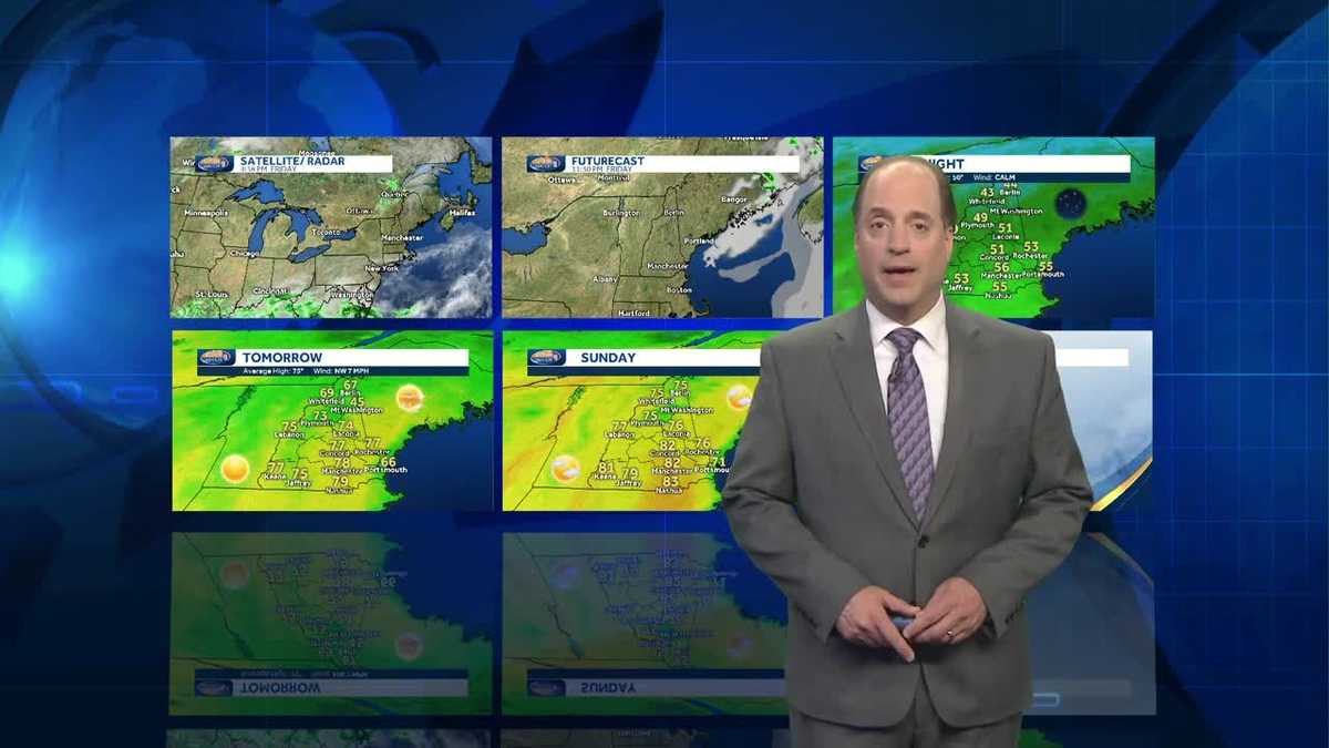 Watch: Sunny, pleasant start to weekend