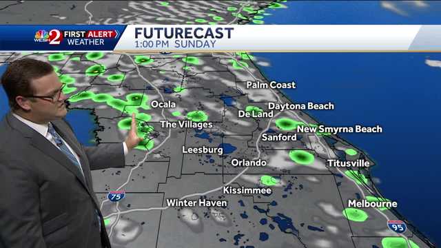 Another round of storms by afternoon