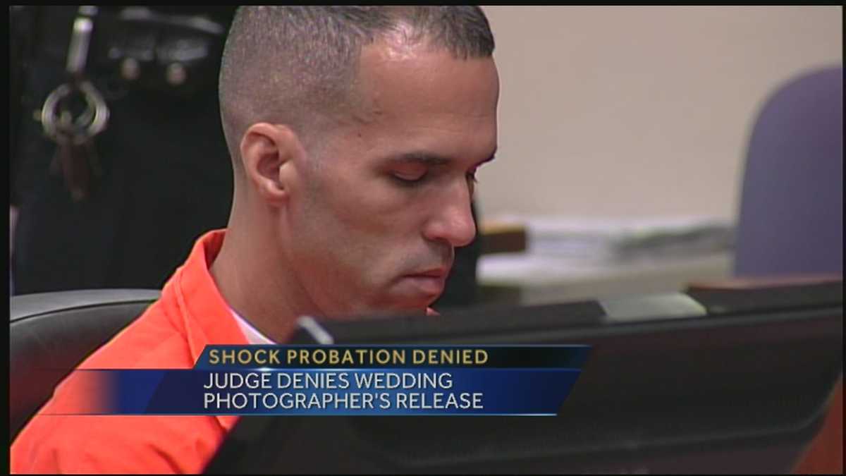 Judge denies shock probation for wedding photographer