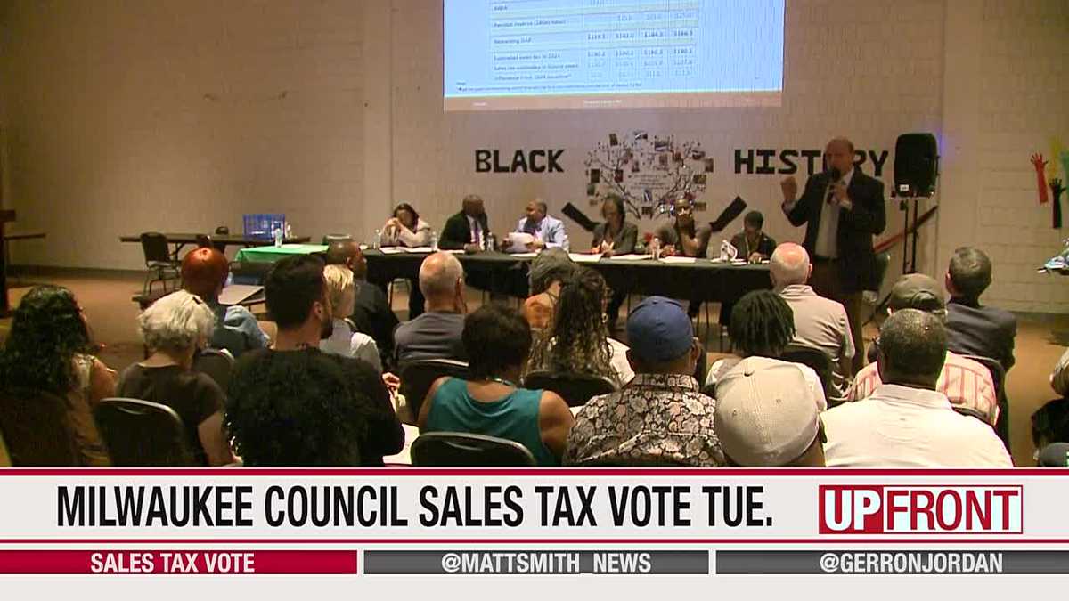Milwaukee sales tax vote expected