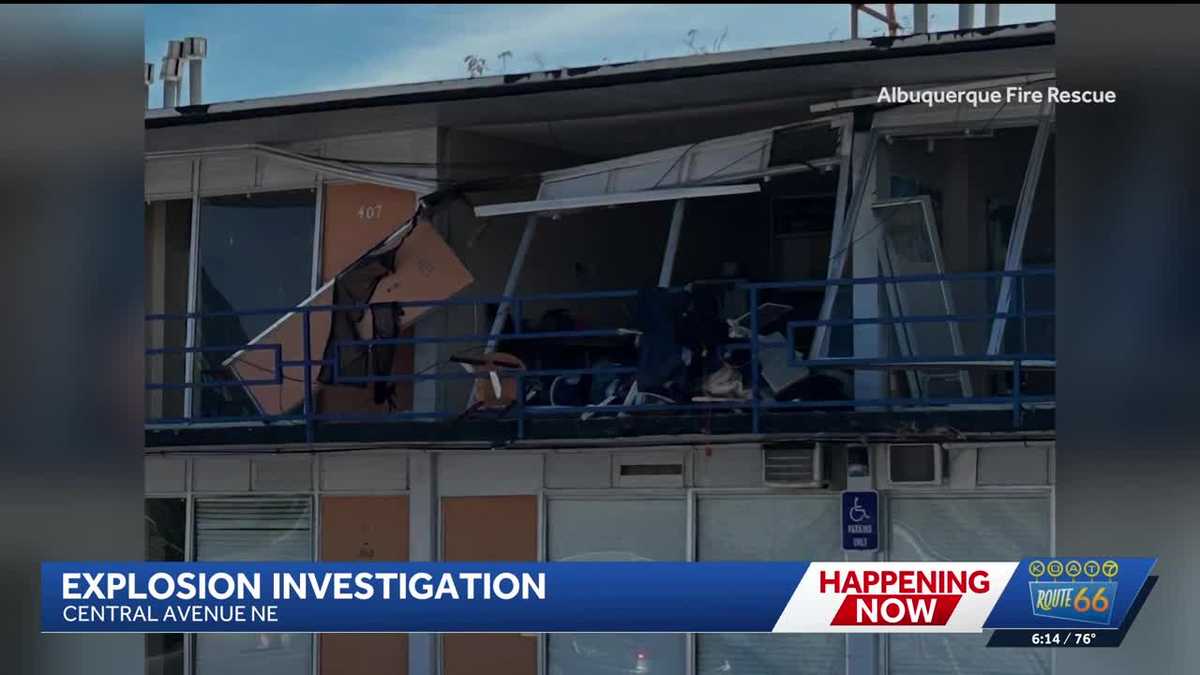 Albuquerque apartment explosion sends one to hospital