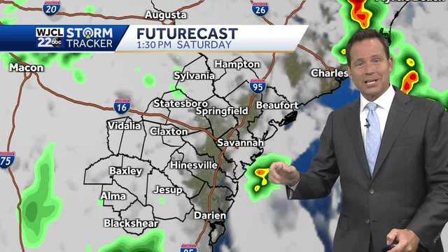 Savannah: When a few showers & t-storms are possible this weekend - Vimarsana News