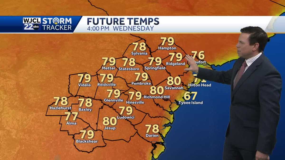 Dry & warm through the end of the week then Impact Day on Sunday - WJCL
