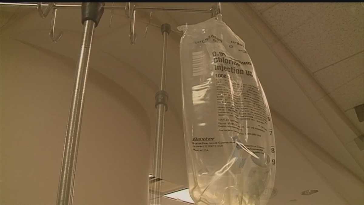 Hospitals experiencing saline solution shortage