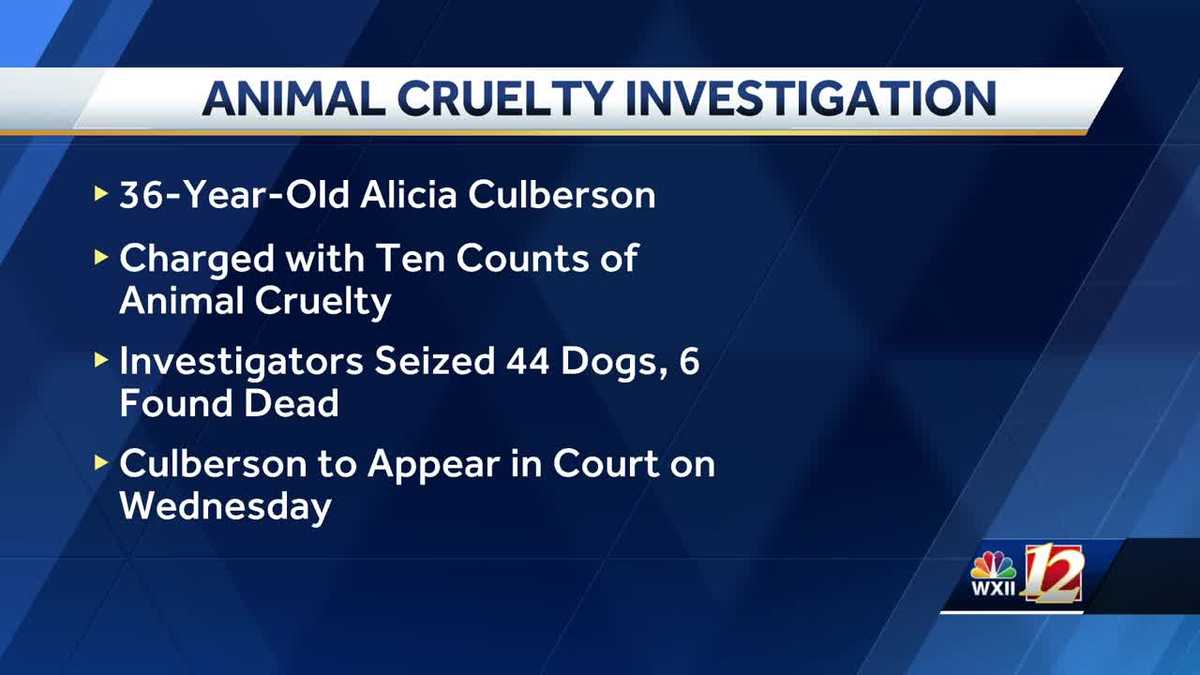 North Carolina: 44 dogs seized, woman faces multiple animal cruelty ...