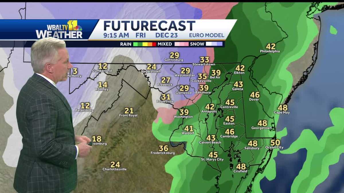 Maryland to get big weather changes at end of this week