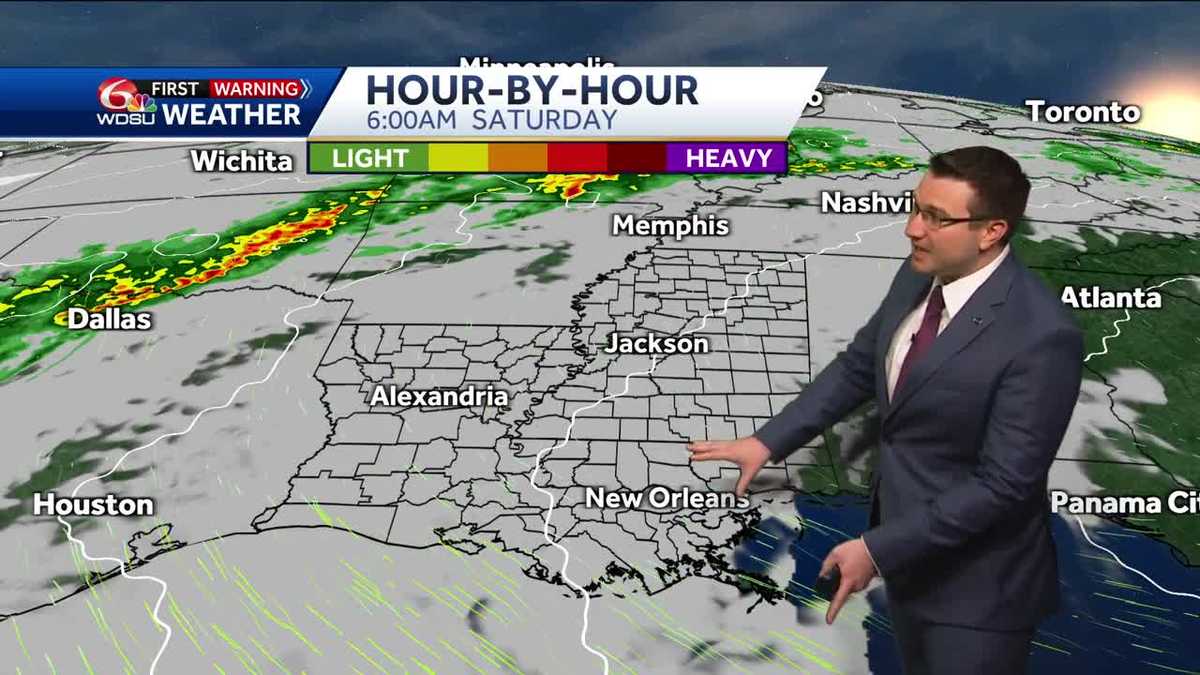 Mainly sunny and warm Friday