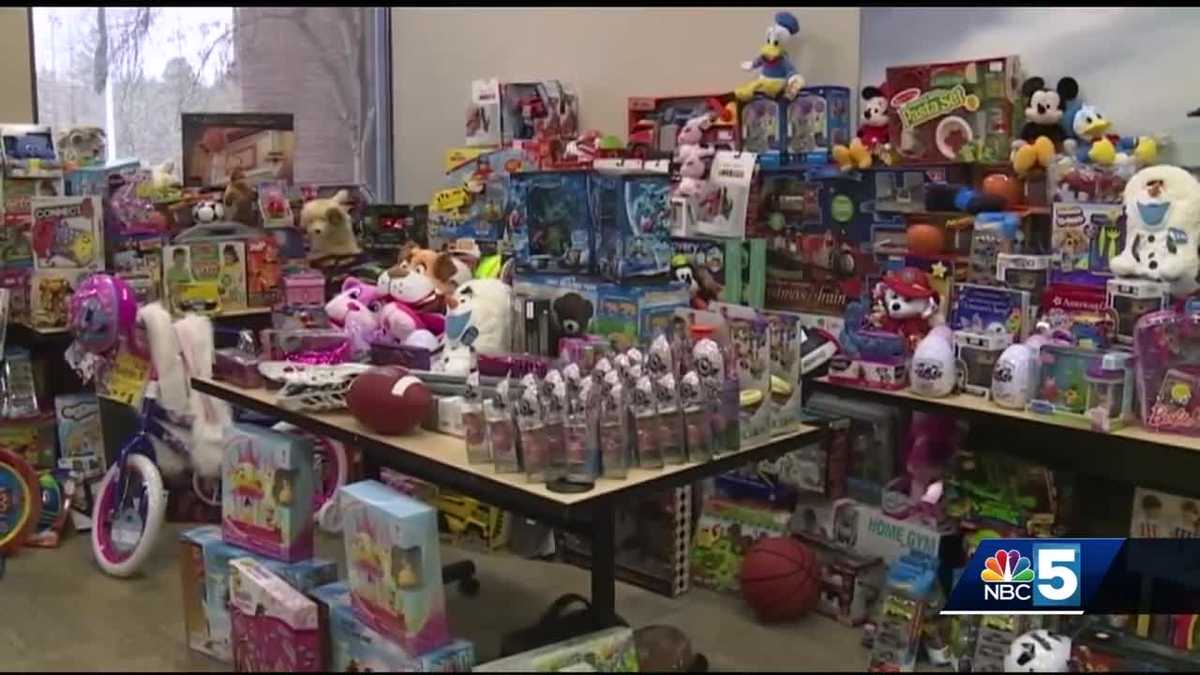 General Dynamics employees make mega toy donation