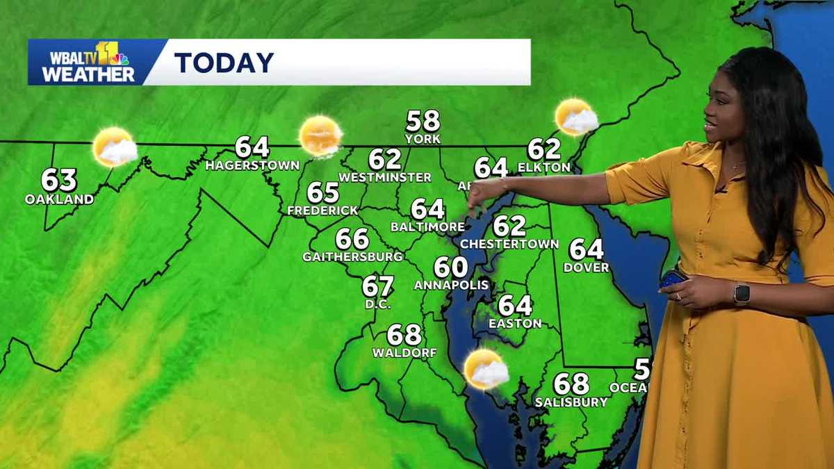 First weekend of spring in Maryland is mild and mostly dry