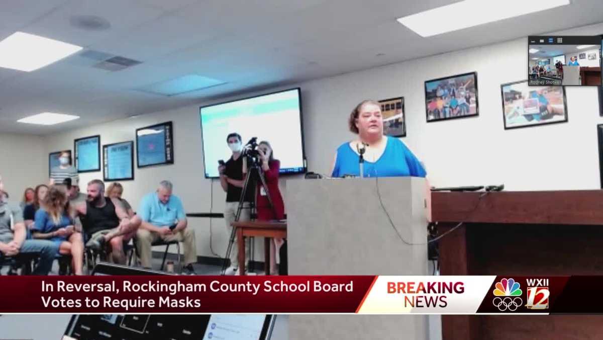 Board votes to require masks in Rockingham Co. Schools