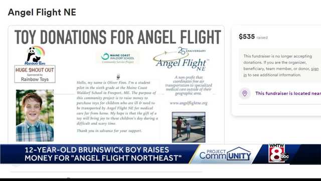 Maine 12-year-old raises money to ensure kids have toys on mercy flights - Vimarsana News