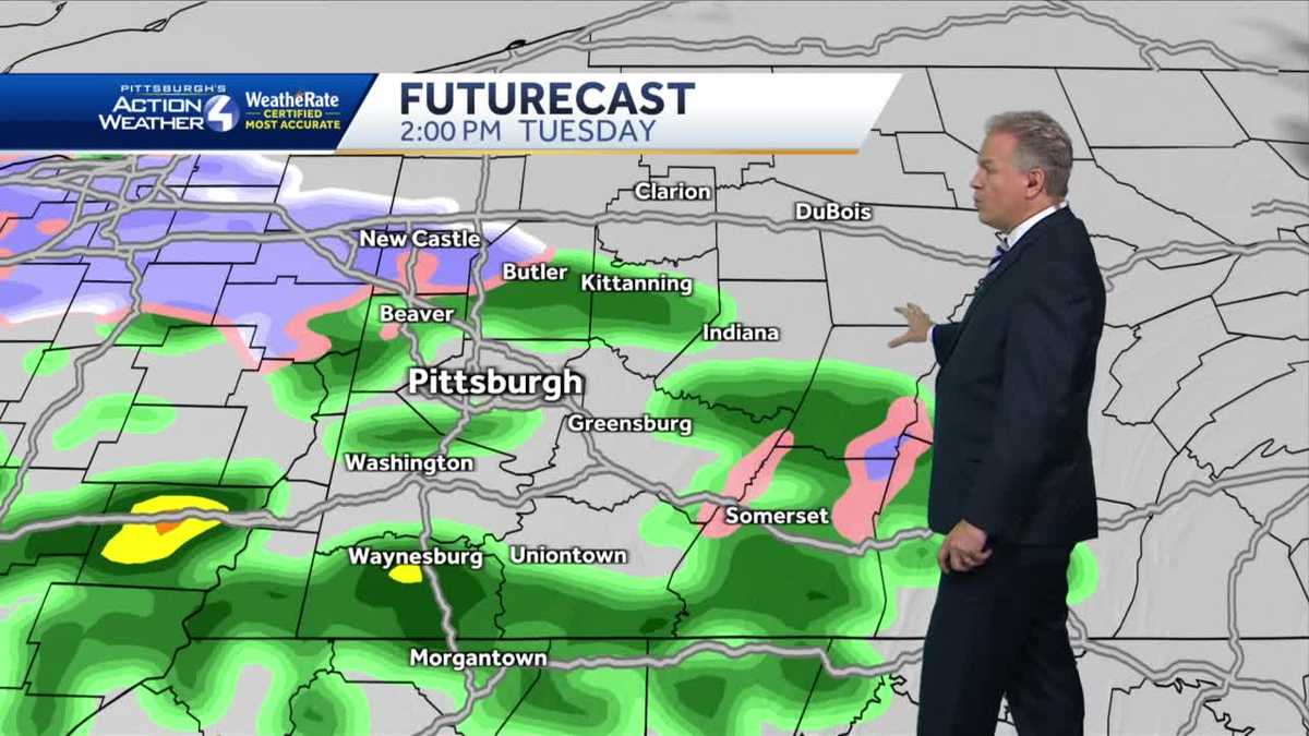 Impact Day Tuesday with snow and rain in the afternoon