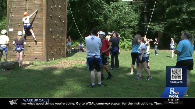 Camp Lion Heart offers swimming, hiking and 24/7 care for children with heart defects