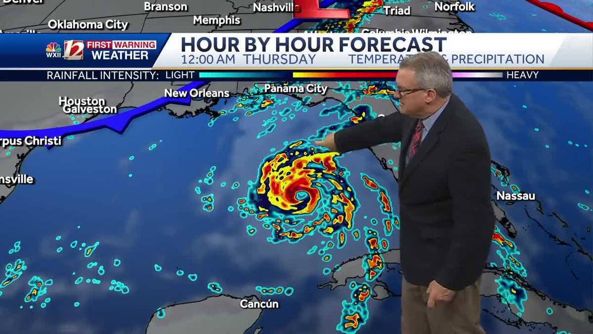 High chance of rain this week includes a severe storm risk and a tropical system