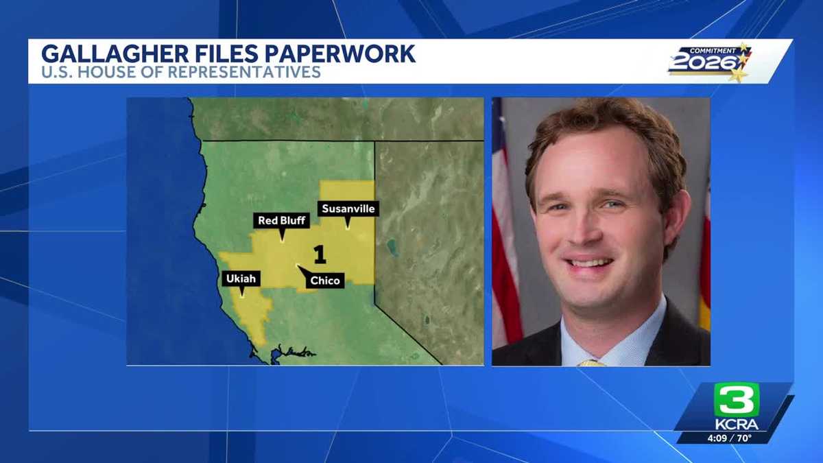 James Gallagher files to run for Doug LaMalfa's congressional seat