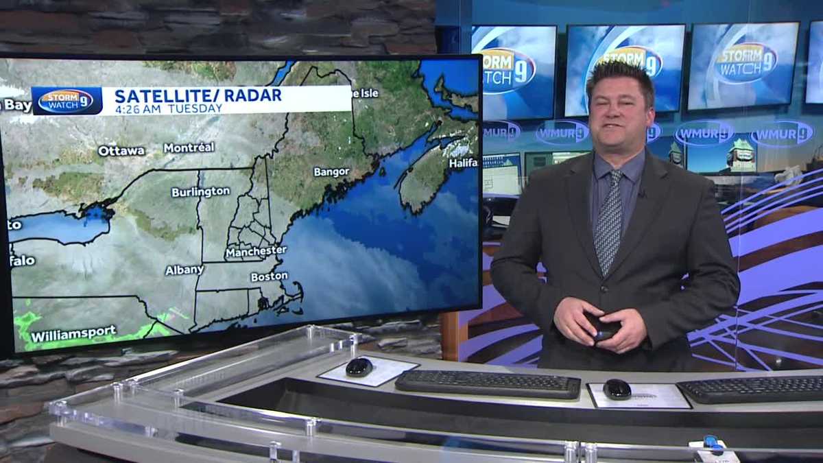 WATCH: Cloudy with a chance of showers