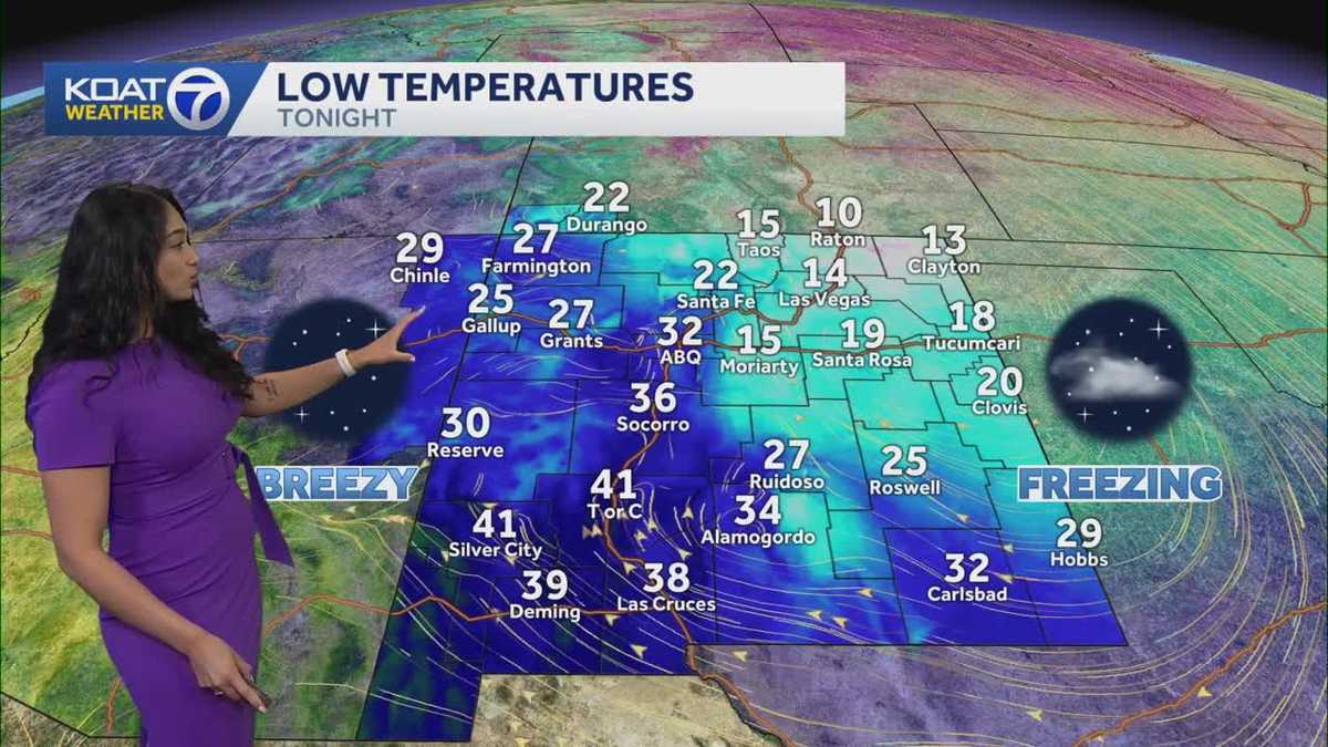Impact Winds Across New Mexico and Rapid Fire Spread Potential.