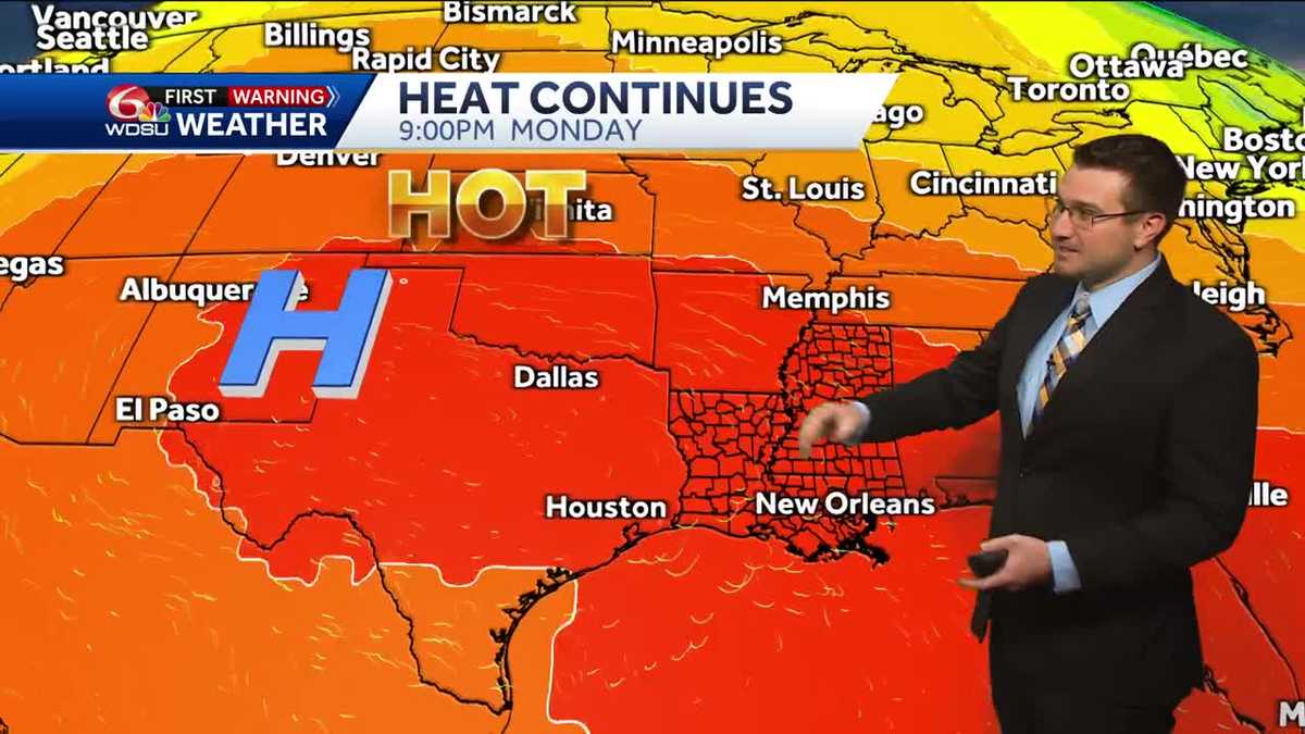 Staying hot through the weekend