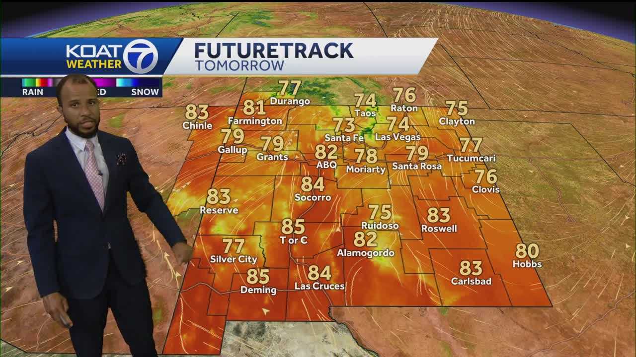 Corey KOAT 7 Weather Forecast for May 10 2025