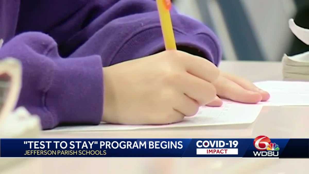 Jefferson Parish Schools begin program to curb spread of COVID19