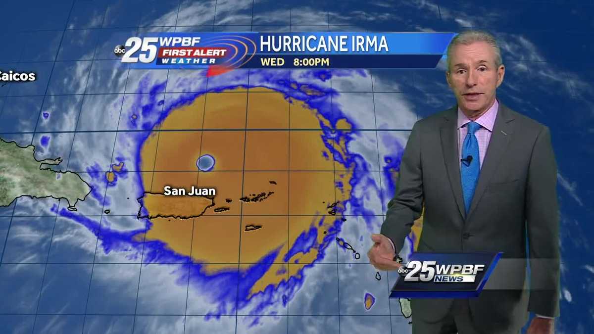 Latest update on Hurricane Irma
