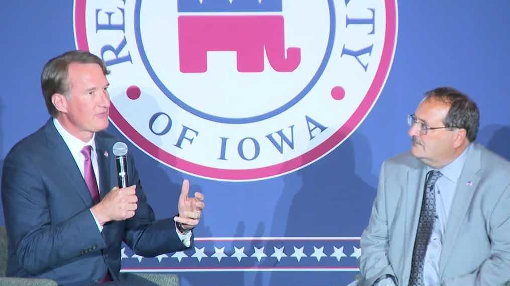 Virginia Gov. Glenn Youngkin headlines Iowa GOP fundraiser, sparks 2028 speculation