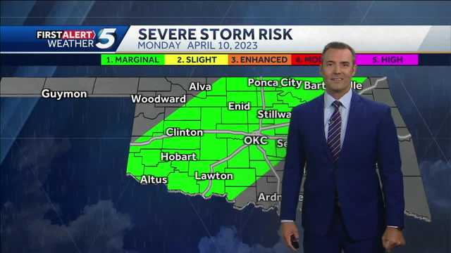 TIMELINE: Storms with risk of hail, strong wind return Monday - Vimarsana News