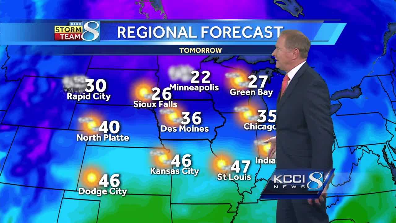 Videocast: Windy, Chilly Conditions Wednesday