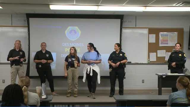 Des Moines Police Department hosts women's policing forum