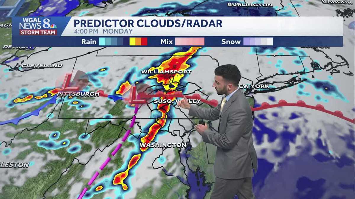 Warm, pleasant, & dry end to Father’s Day; showers & storms return Monday