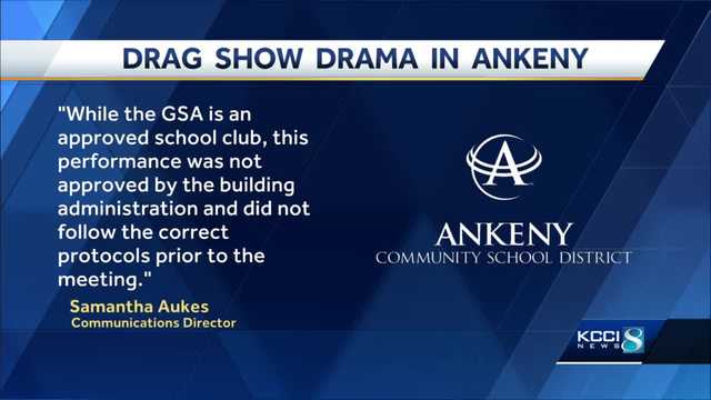 Drag event at Ankeny High School draws criticism from some parents - Vimarsana News