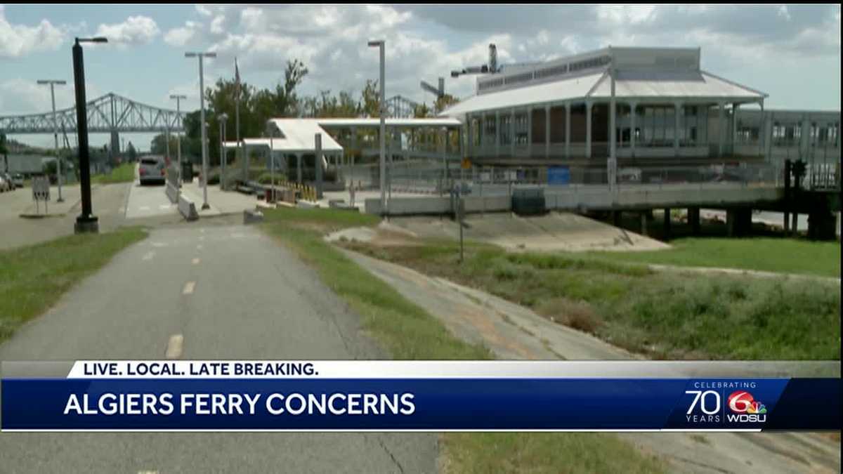 Residents concerned as Algiers Ferry remains out of service