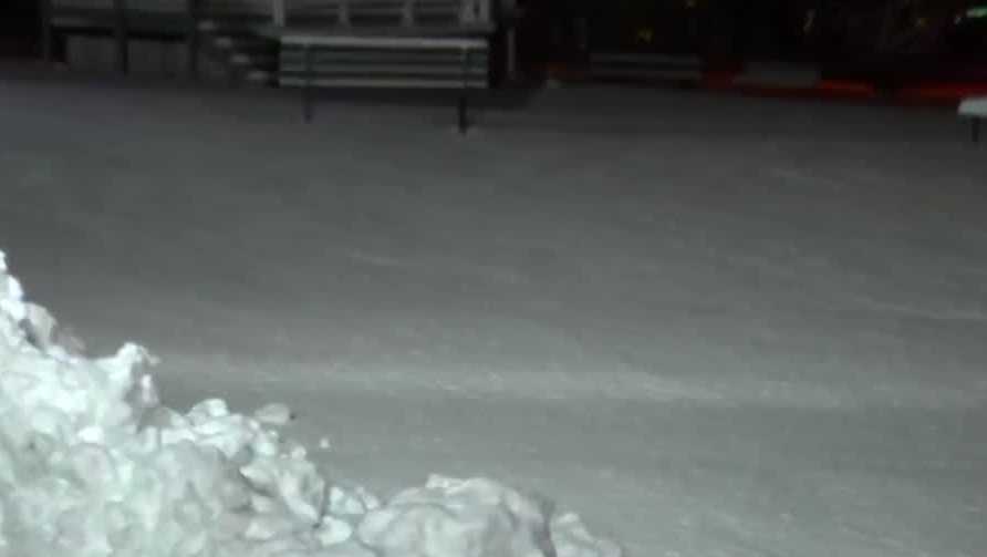 Nearly 6" of snow falls in Ashby