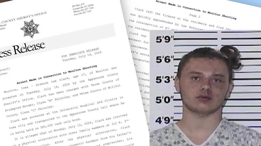 Mother shares disbelief as Iowa teen faces attempted murder charges - KCCI