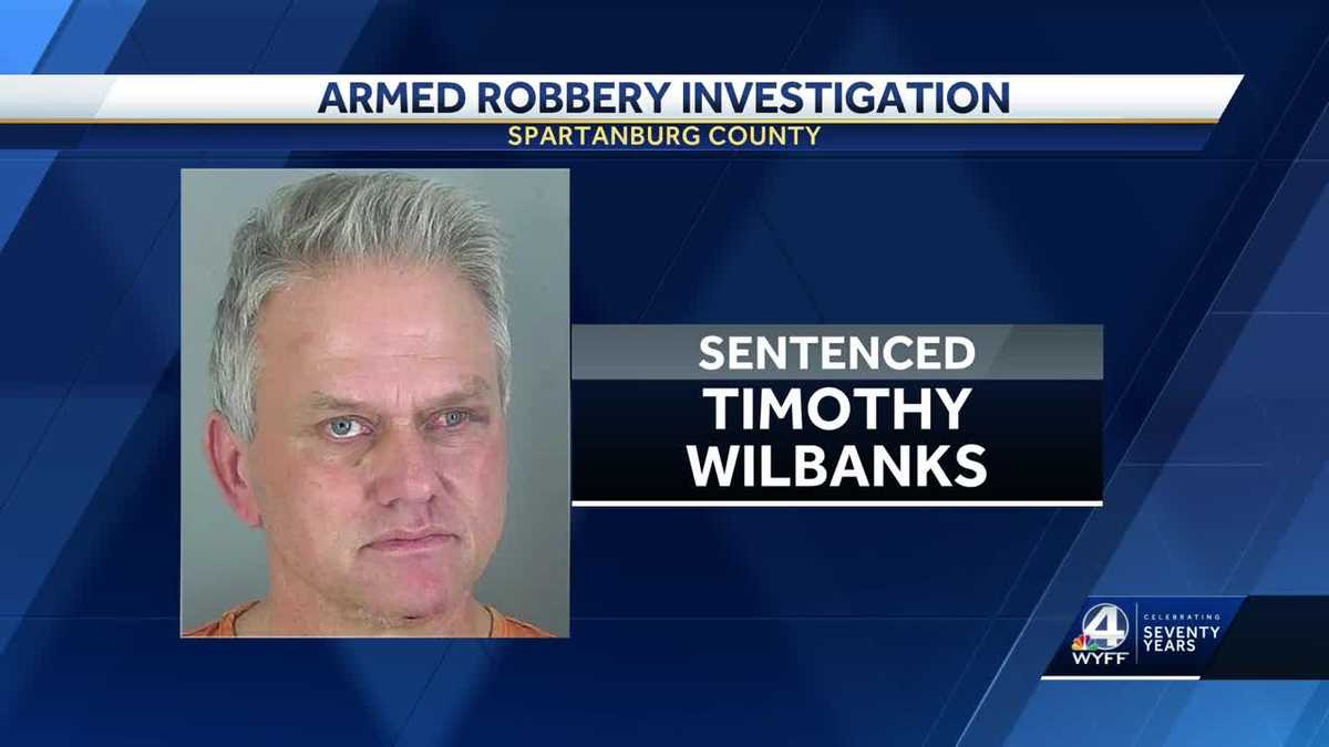 Spartanburg: Man sentenced to life in prison for armed robberies - WYFF